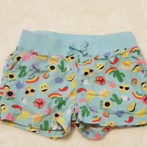 Emojis Pull up Beach Shorts Size 6